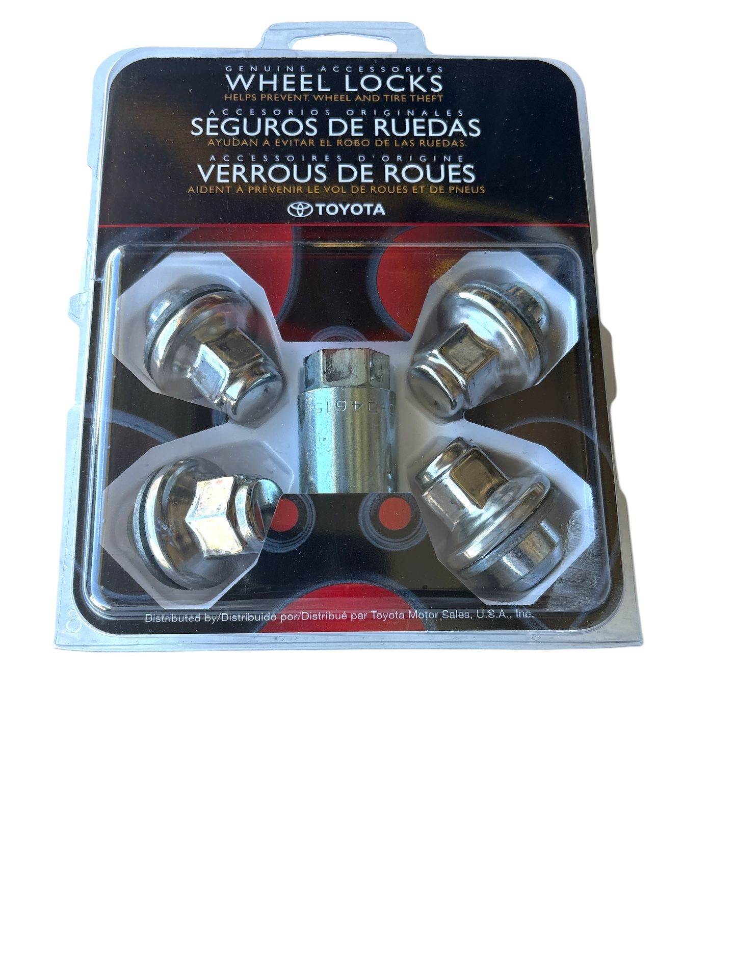Toyota Chrome Tire Locks