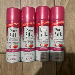 Shave Foam  Pure Silk All For $8