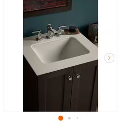 KOHLER Caxton 20-5/16" Undermount Bathroom Sink with Overflow in White