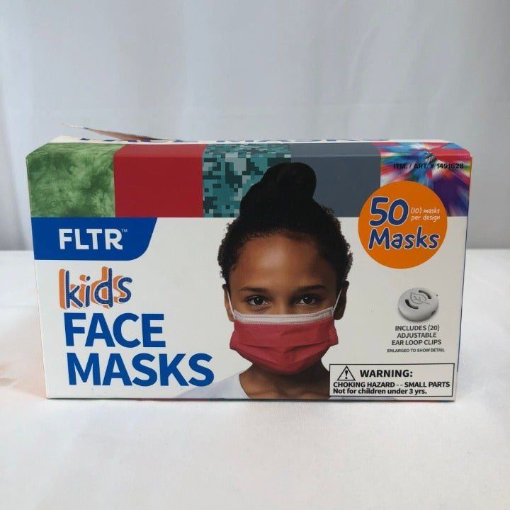 As is FLTR Kids General Use Face Mask, 50 Masks