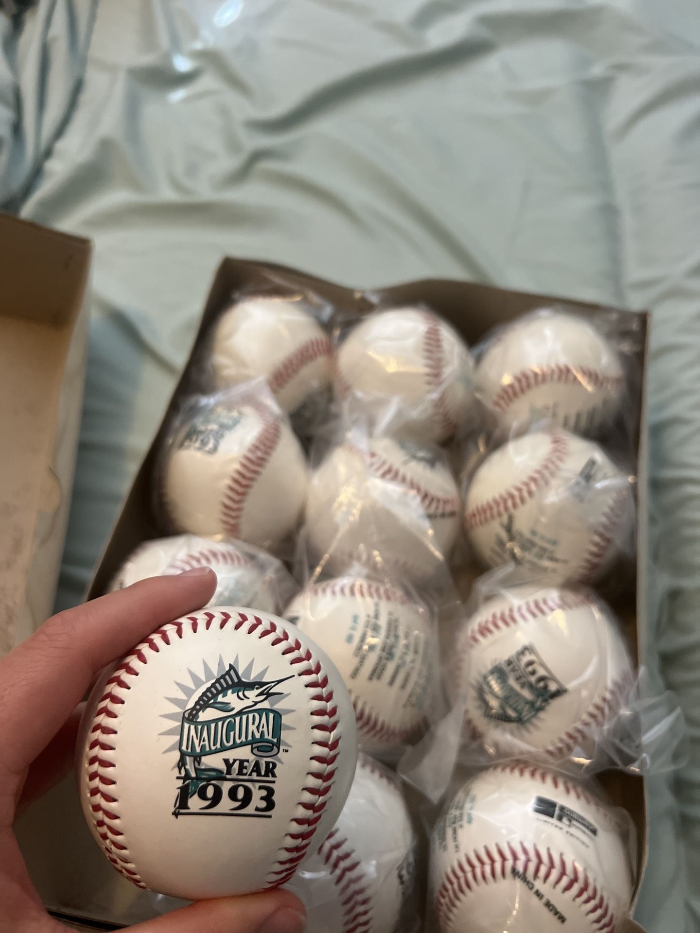 1993 Miami Marlins Inaugural Season Baseballs – Collector’s Item!