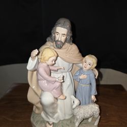 Vintage  Crimic Jesus Figurine No Chip At All
