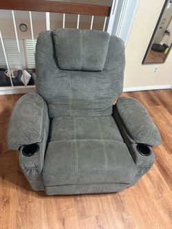 Recliner chair , gray