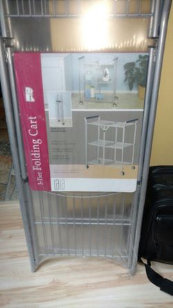 Folding cart 3 tier