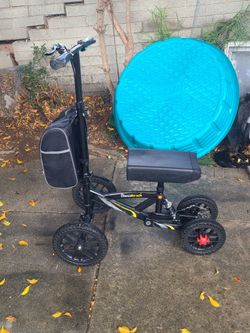 BlessReach Knee Scooter with Bag