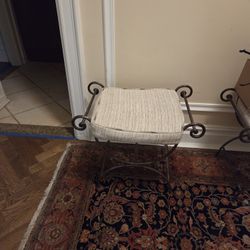 Wrought Iron Benches 