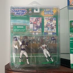 1999 Starting Lineup Randy Moss & Chris Carter