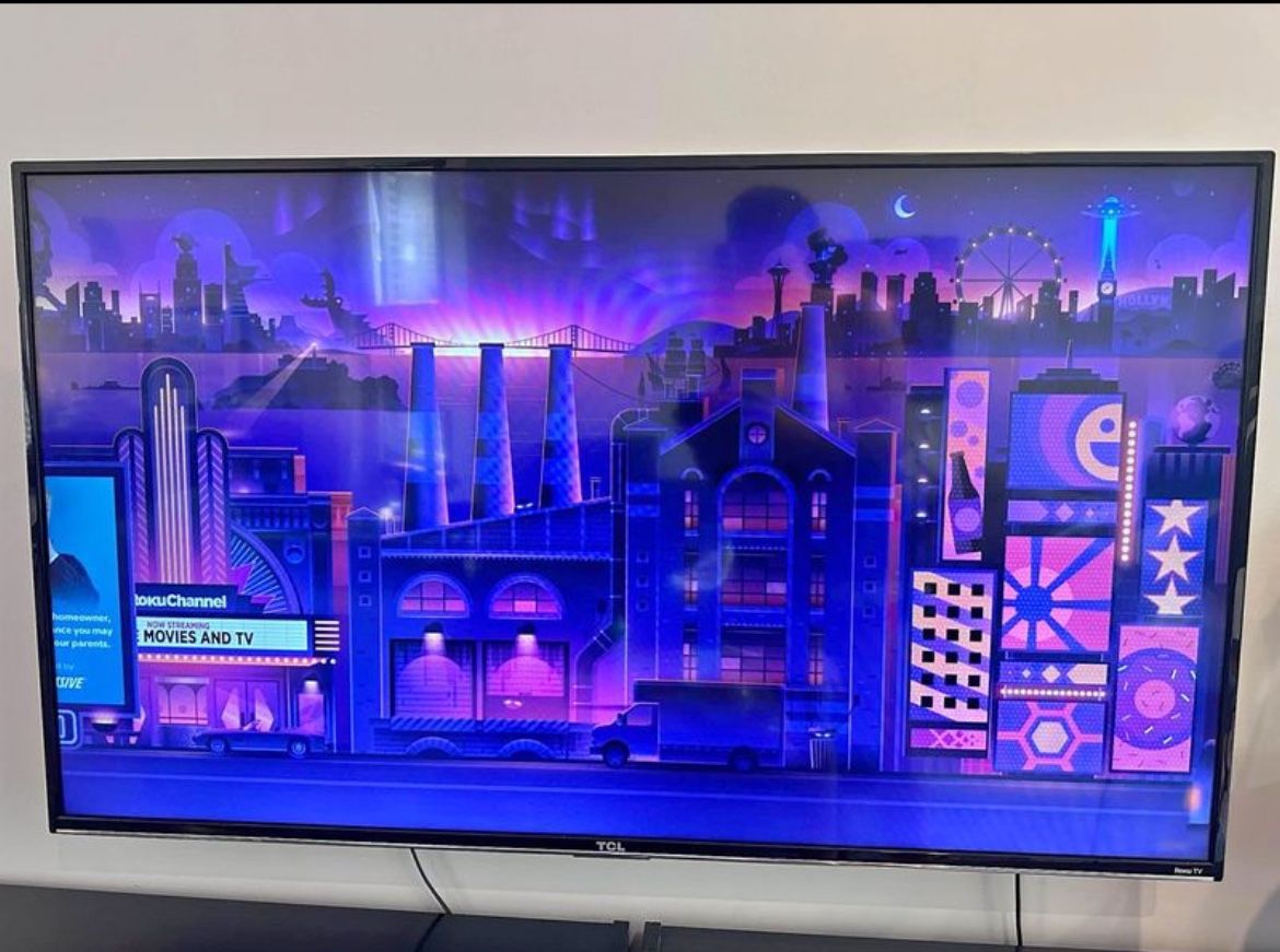 TCL 55” 4K LED Roku TV