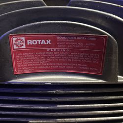 Bombardier Rotax type 277 aircraft motor