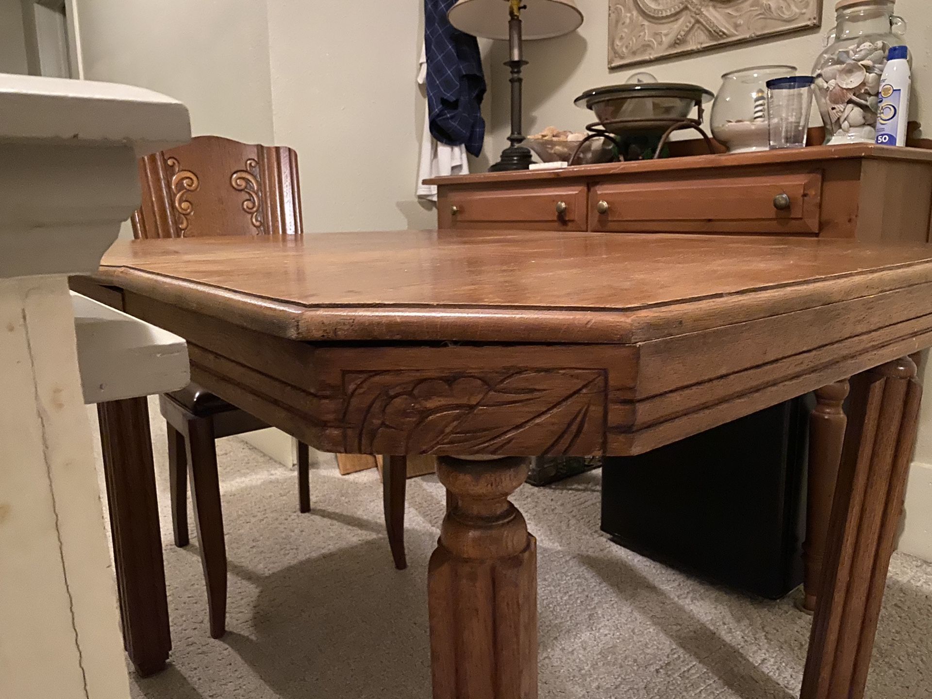 Antique Wood Table