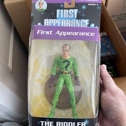 The Riddler Series 3 First Appearance Action Figure 