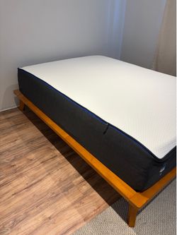 Full Size Nectar Mattress and Platform Frame