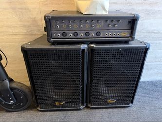 Speakers +mic