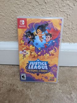 DC Justice League: Cosmic Chaos - Nintendo Switch Physical Game Cartridge OG
