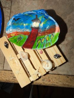 Lighthouse trinket holder