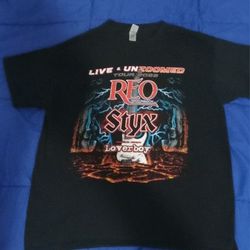 REO/ Styx/ Loverboy Concert T-shirt