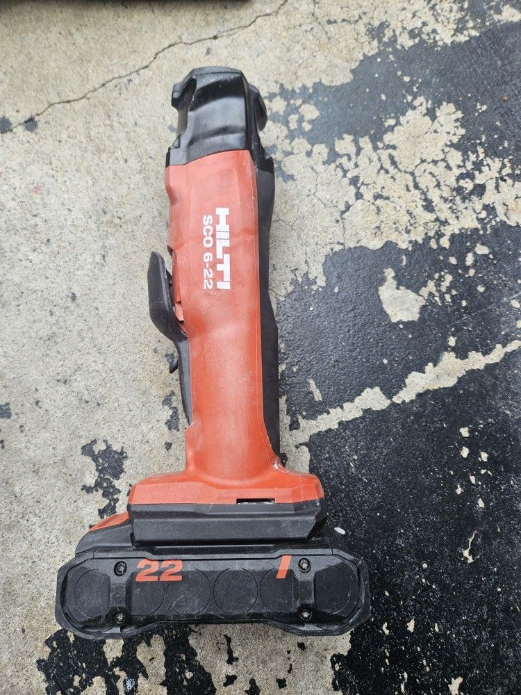 Hilti Sco 6-22 Cut Out Tool And Battery