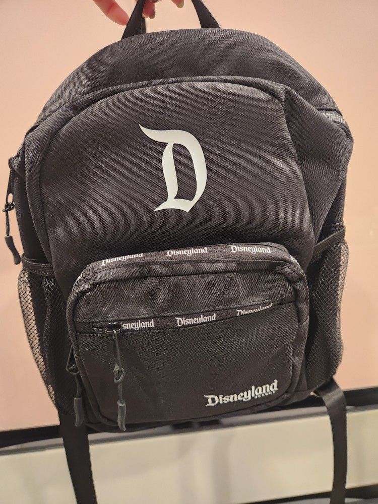 Disneyland Resort Black Mini Back Ear Holder Backpack