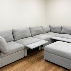 Gilman Creek Fabric Power Reclining Sectional