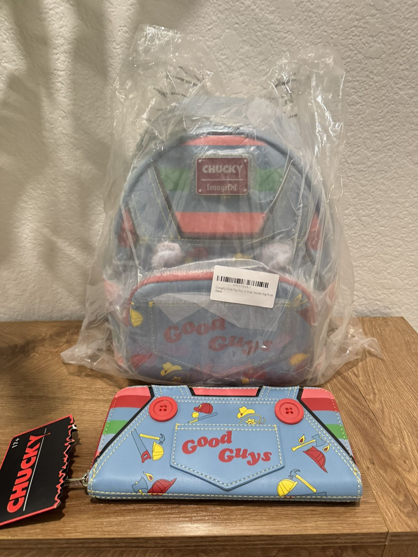 Chucky loungefly Good Guys Backpack & Wallet