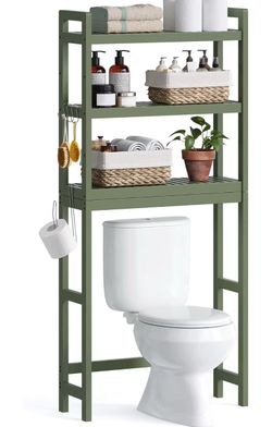 Over The Toilet Storage