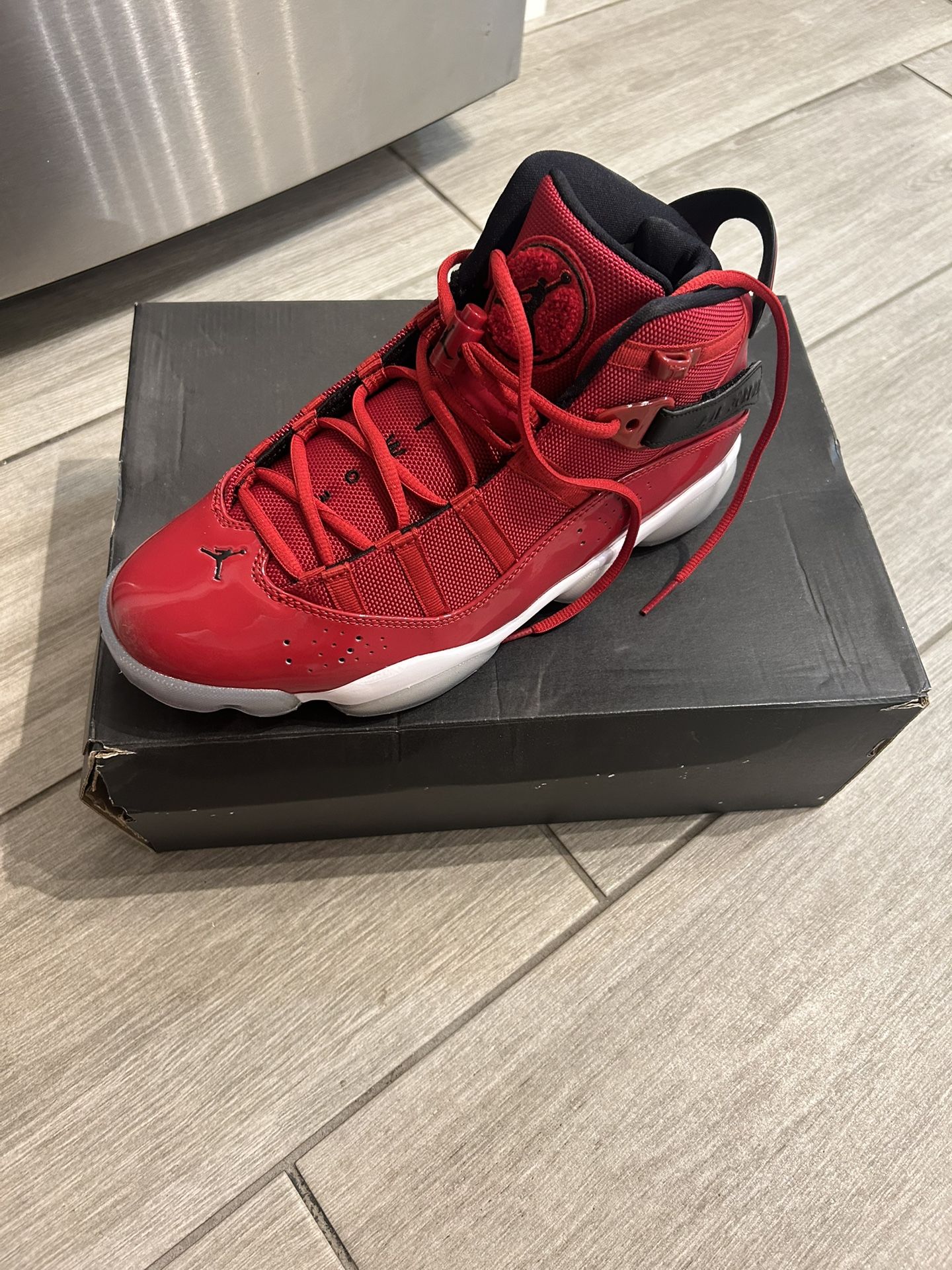 Jordan’s 6 Rings Red