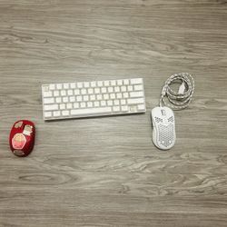 Keyboard And Mouse +free Wireless Mouse $80