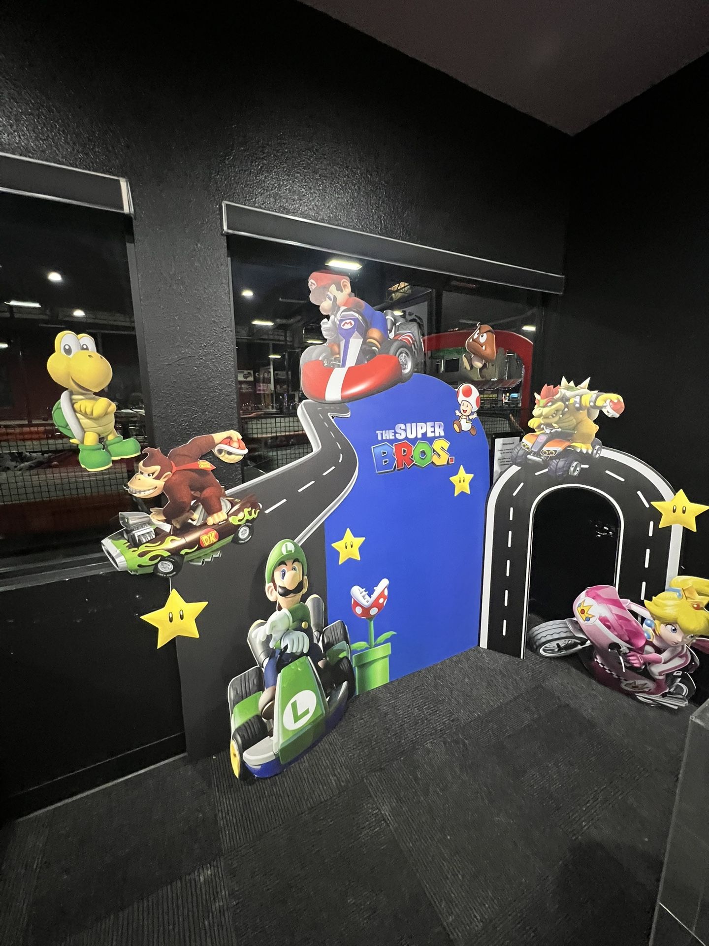 Super Mario Cart 3d Cutouts