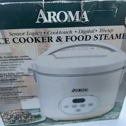 Aroma Rice Cooker And Food Steamer