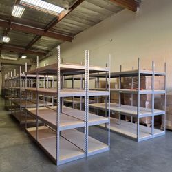 48 in W x 24 in D Boltless Steel Storage Rack Shelves Similar To Uline Shelving Delivery Available