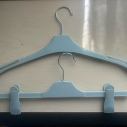 Plastic hangers