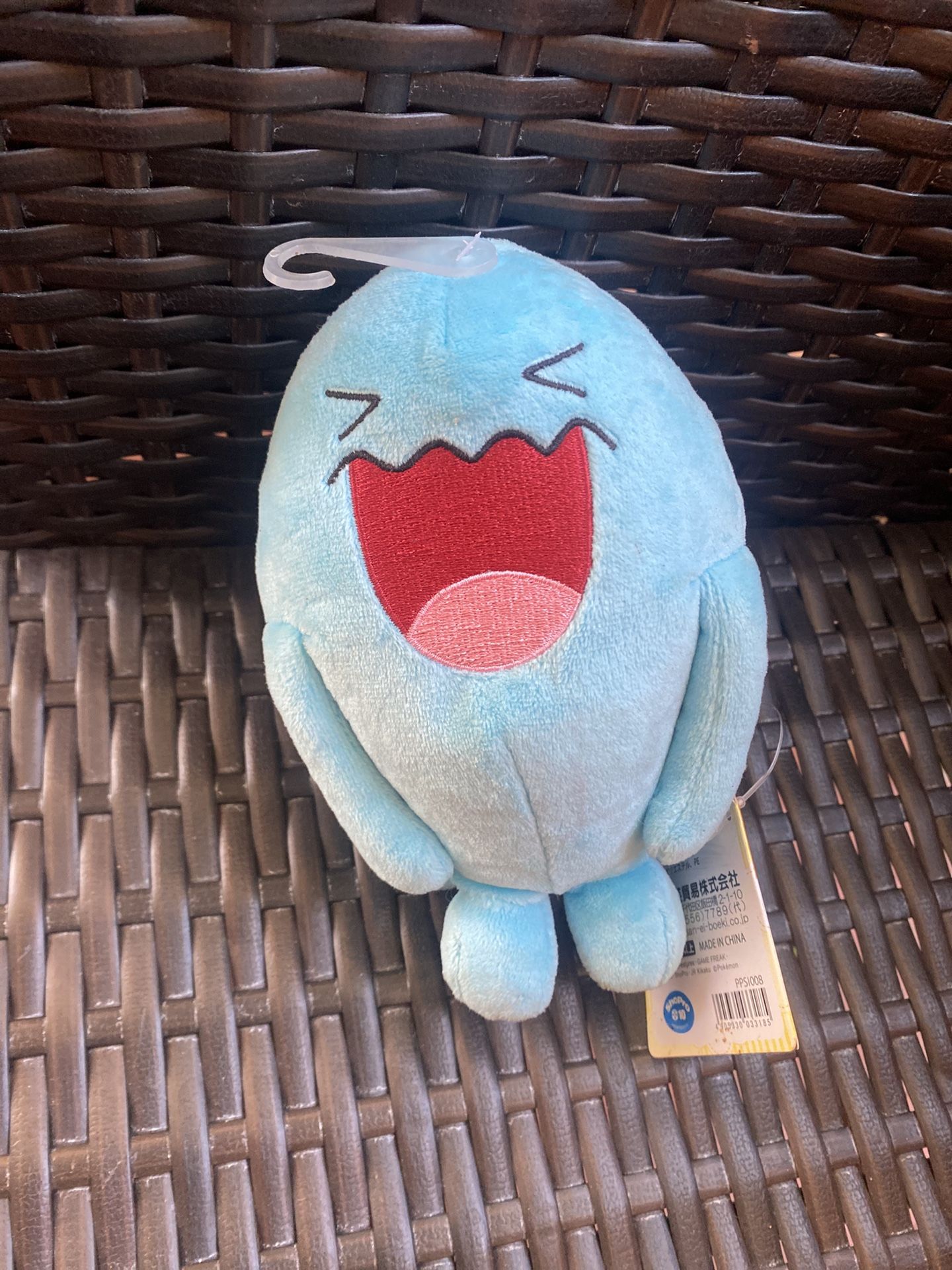 wobbuffet pokemon stuffy 8inch