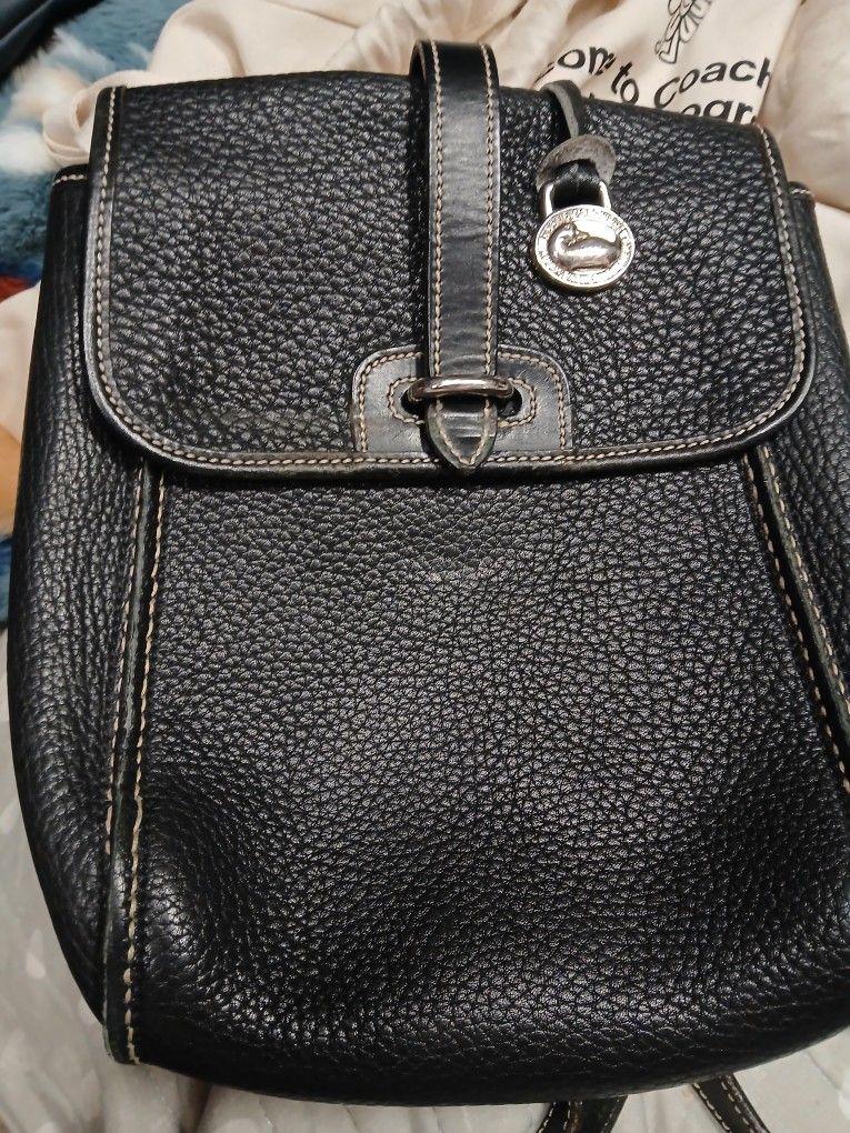 Dooney & Bourke All Weather Leather Crossbody/ Back Pack