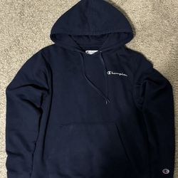 Navy blue Champion Hoodie