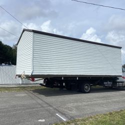 Sheds Relocated ,,, Movemo Casita De Patio Container Rv Crane Available 
