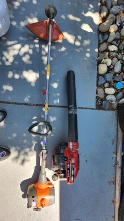 Gas powered blower & trimer