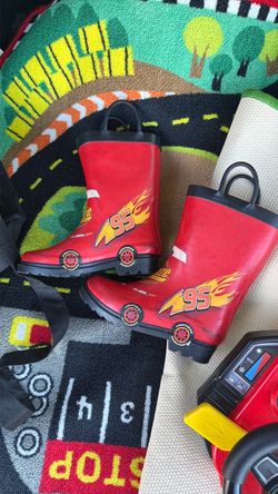 Lightning McQueen Rainboots