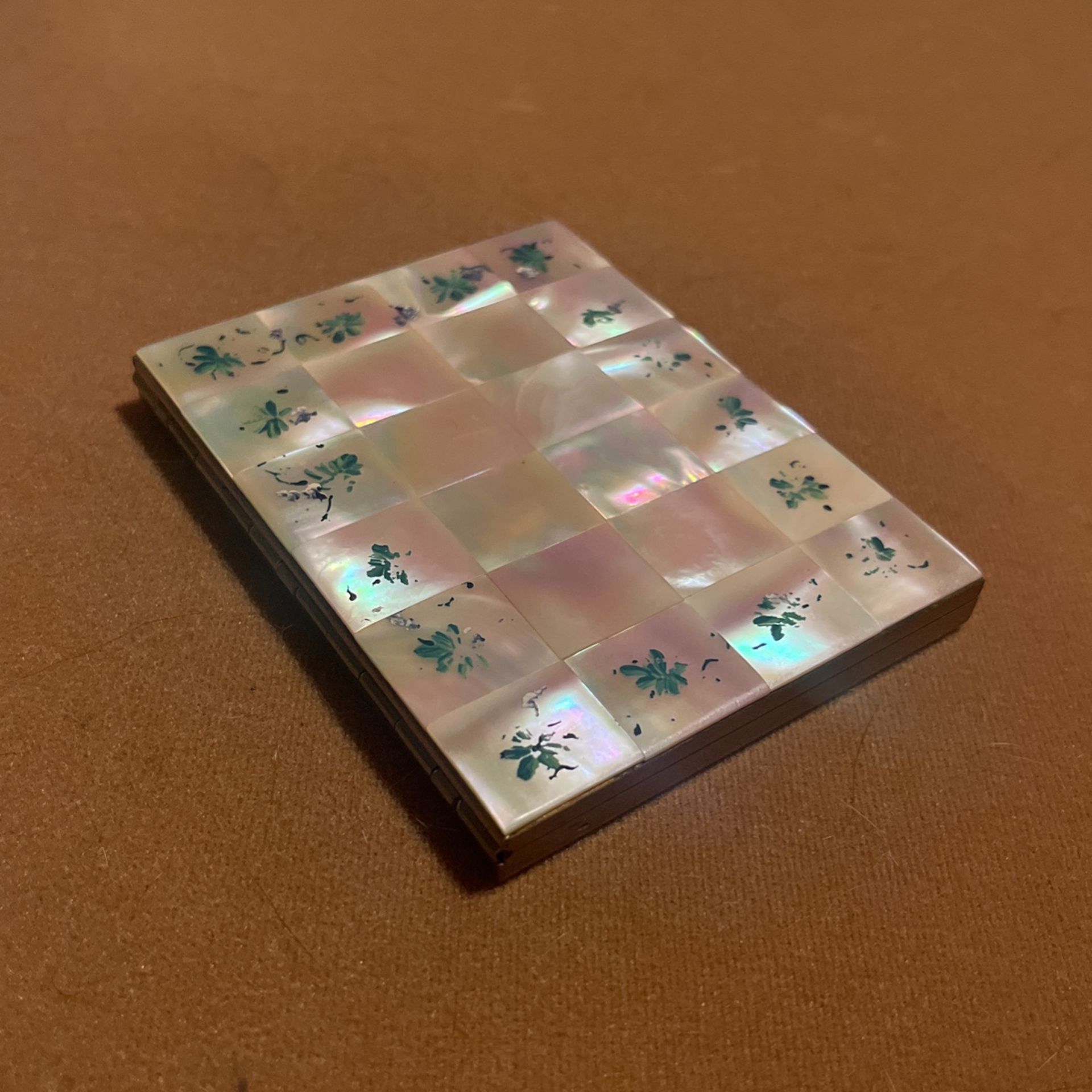 Genuine Mother Of Pearl Cigarette Case By Schildkraut