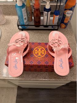 Tory burch x bon bon miller bow sandals