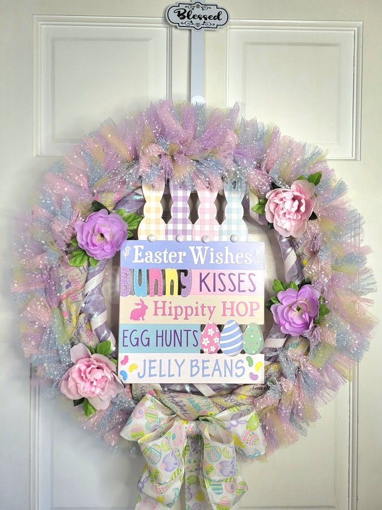 DIY Easter Wreath