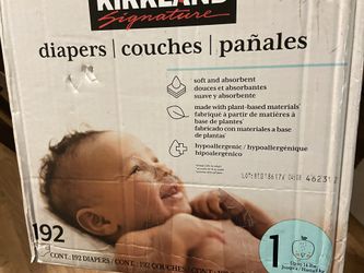 Kirkland Diapers (Size 1)