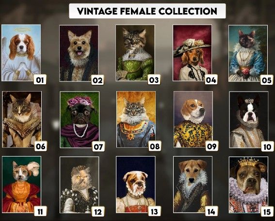 Custom Renaissance Pet Portrait, Royal Pet Portrait, Gift,Dog Art Regal Pet Portrait,Pet Loss Gift, Dog Passed Away,King Queen Pet