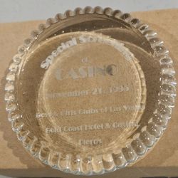 Glass Paperweight Commemorating the Special Screening of "Casino" in December 1995