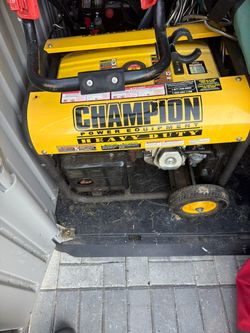 Champion generator
