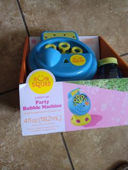 Party Bubble Machine