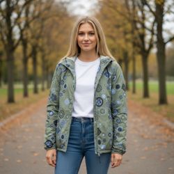 Patagonia Women's Floral Hooded Jacket in size small