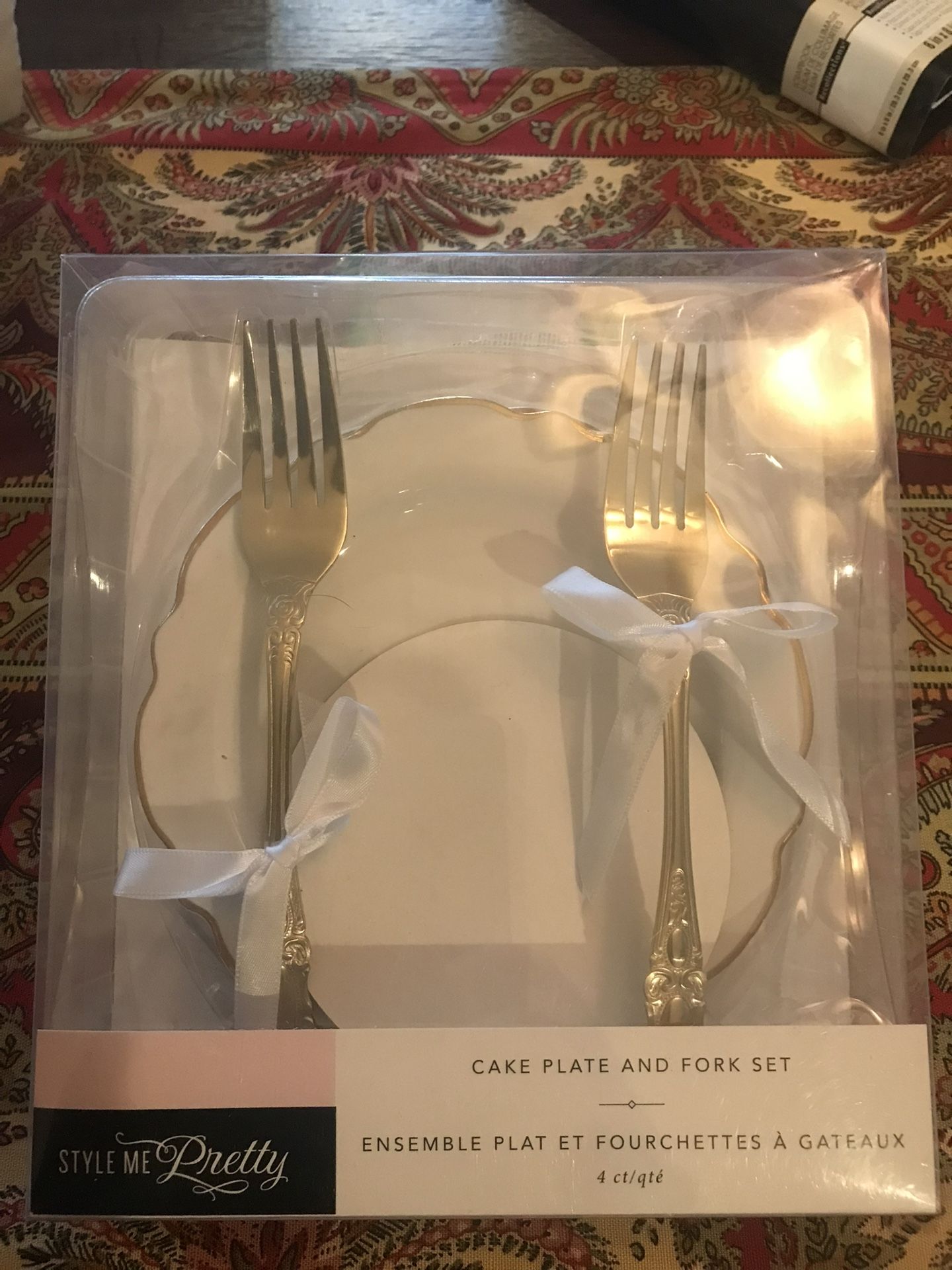 Cake Plates And Forks