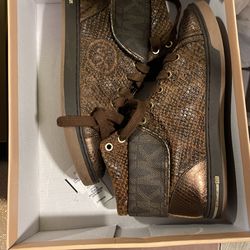 Michael Kors Brown Sneakers
