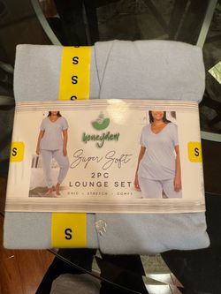 NEW Honeydew Super Soft 2 PC Lounge Set, Size Small