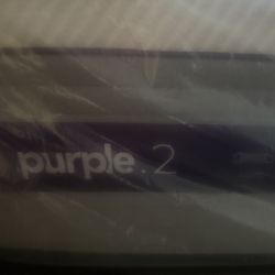 Queen Purple 2 Mattress And Adjustable Platform Bed frame